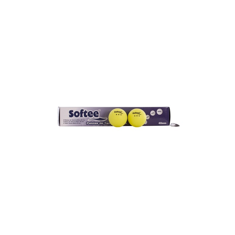 CAJA 6UDS PELOTAS TENIS DE MESA 40MM
