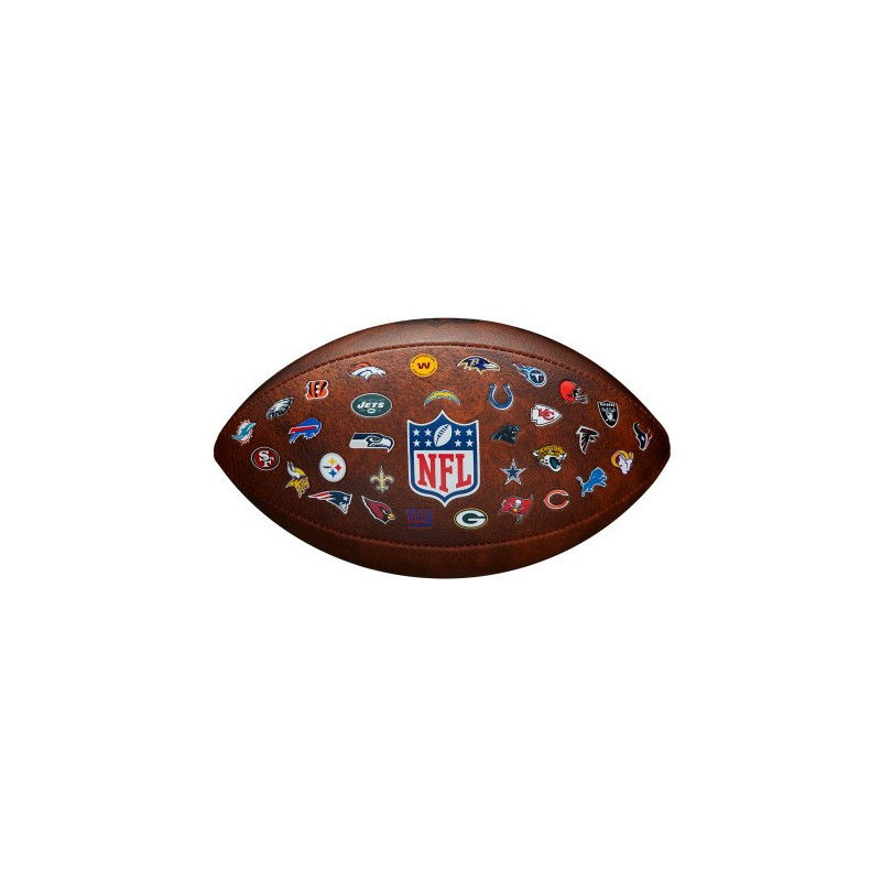 BALÓN FÚTBOL AMERICANO WILSON NFL 32 TEAM BALÓN FÚTBOL AMERICANO WILSON NFL 32 TEAM