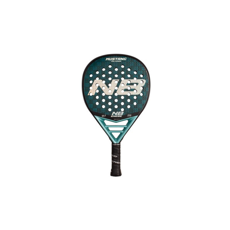 PALA DE PÁDEL ENEBE MUSTANG ESMERALD 15K PALA DE PÁDEL ENEBE MUSTANG ESMERALD 15K