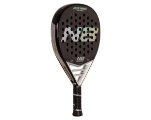 PALA DE PÁDEL ENEBE MUSTANG SILVER 3K