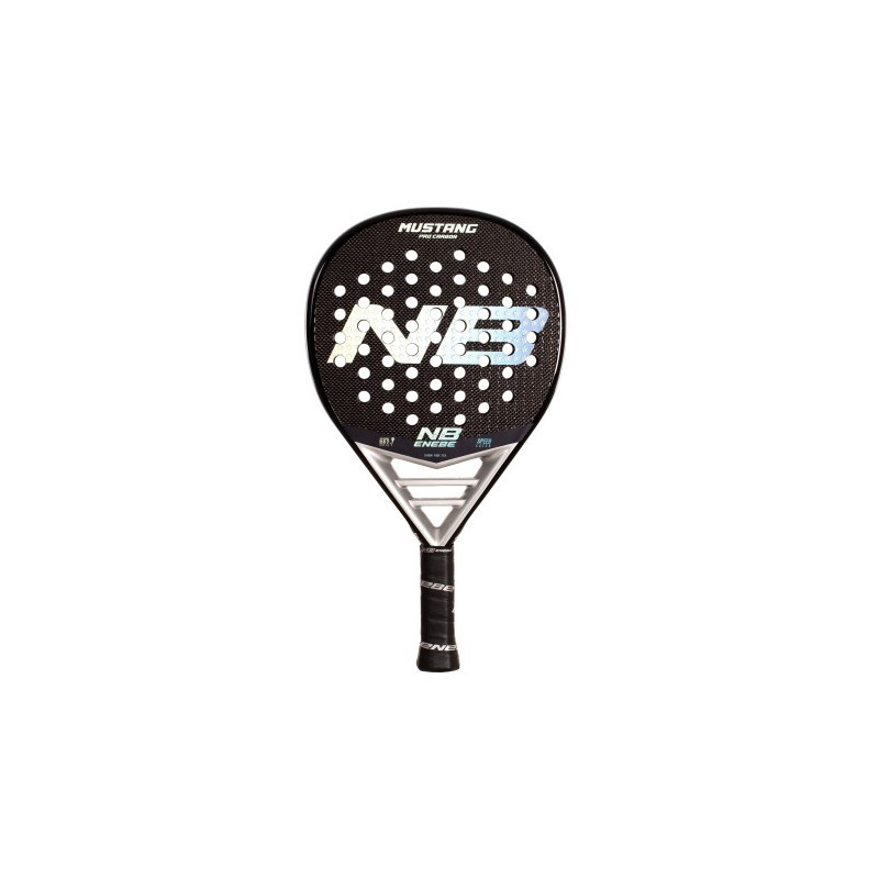PALA DE PÁDEL ENEBE MUSTANG SILVER 3K PALA DE PÁDEL ENEBE MUSTANG SILVER 3K