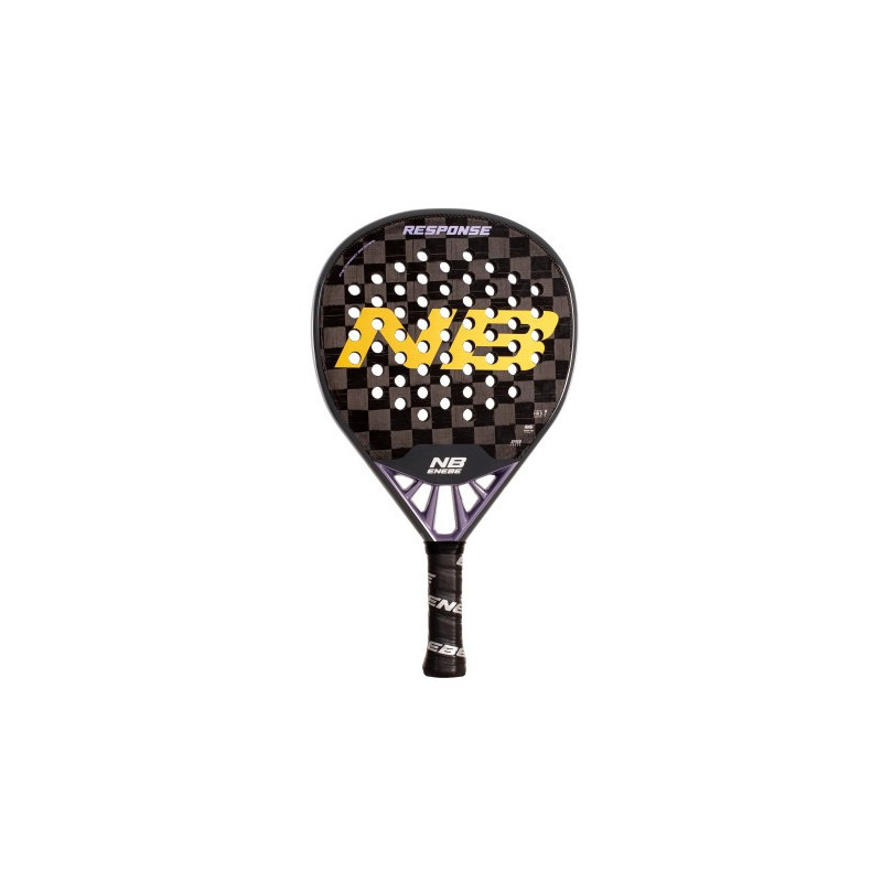 PALA DE PÁDEL ENEBE RESPONSE 24K VIOLET PALA DE PÁDEL ENEBE RESPONSE 24K VIOLET