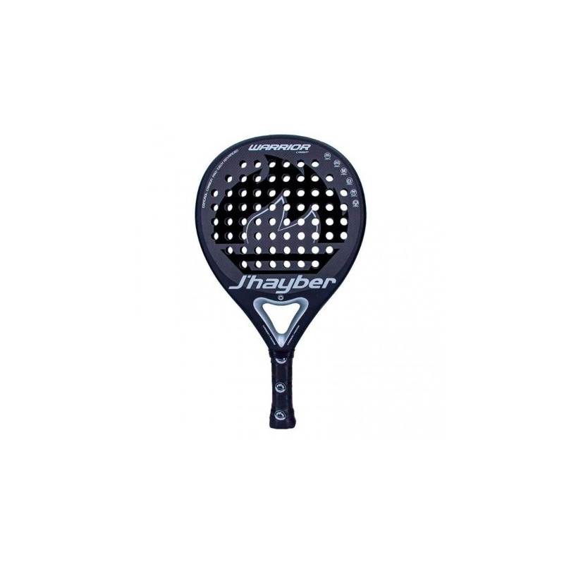 PALA DE PÁDEL JHAYBER WARRIOR CARBON NEGRO PALA DE PÁDEL JHAYBER WARRIOR CARBON NEGRO