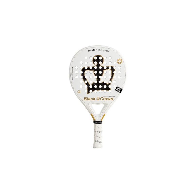 PALA DE PÁDEL BLACK CROWN PITON WHITE PALA DE PÁDEL BLACK CROWN PITON WHITE