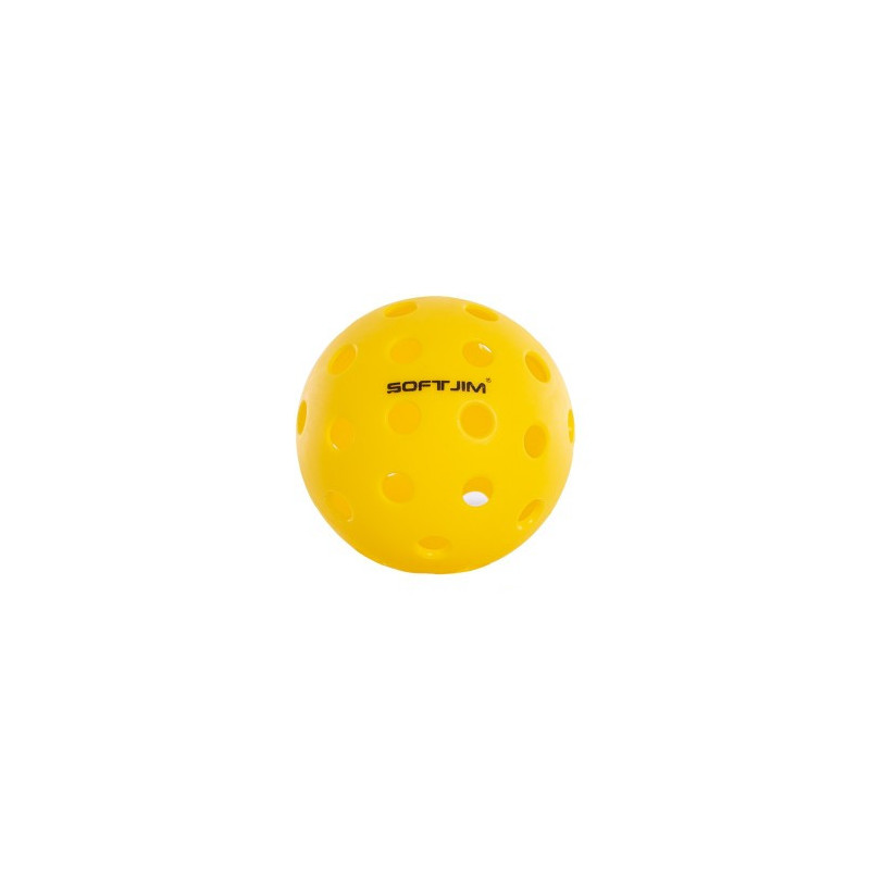 PELOTA PICKLEBALL SOFTJIM BASIC 40 AGUJEROS PELOTA PICKLEBALL SOFTJIM BASIC 40 AGUJEROS