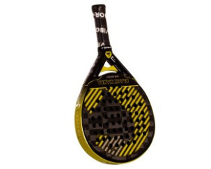 PALA DE PÁDEL VIBOR-A BLACK MAMBA EVO PRO BLACK