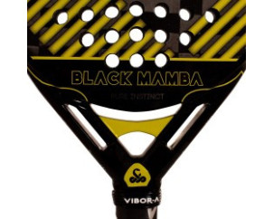 PALA DE PÁDEL VIBOR-A BLACK MAMBA EVO PRO BLACK