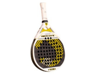 PALA DE PÁDEL VIBOR-A BLACK MAMBA EVO PRO WHITE