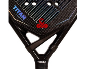 PALA DE PÁDEL VIBOR-A TITAN 3K BLACK