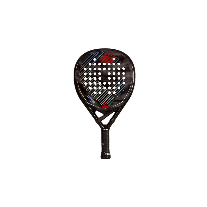 PALA DE PÁDEL VIBOR-A TITAN 3K BLACK PALA DE PÁDEL VIBOR-A TITAN 3K BLACK
