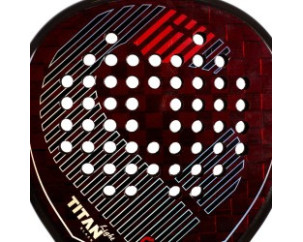 PACK PALA DE PÁDEL VIBOR-A TITAN BLACK LIGHT