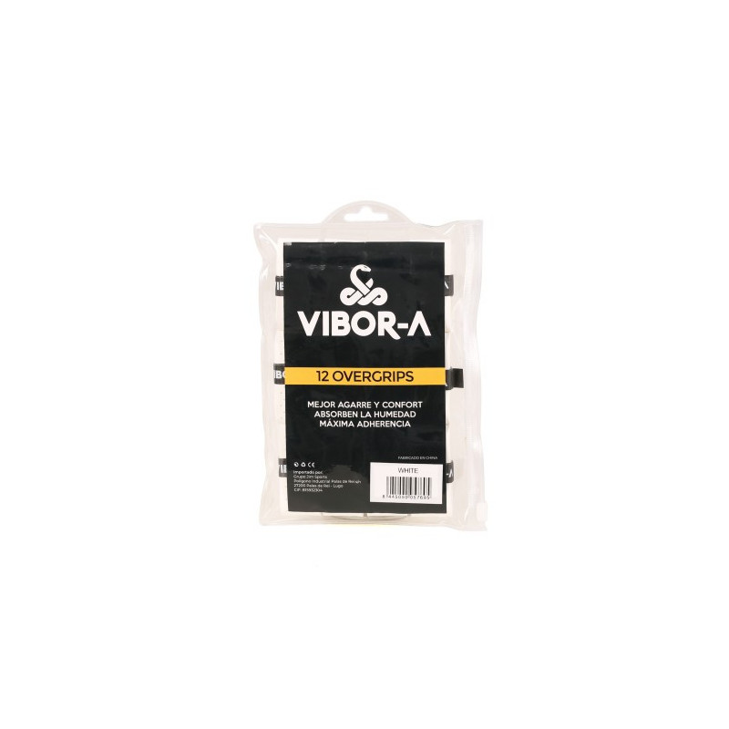 BOLSA DE OVERGRIP VIBOR-A PERFORADO BLANCO