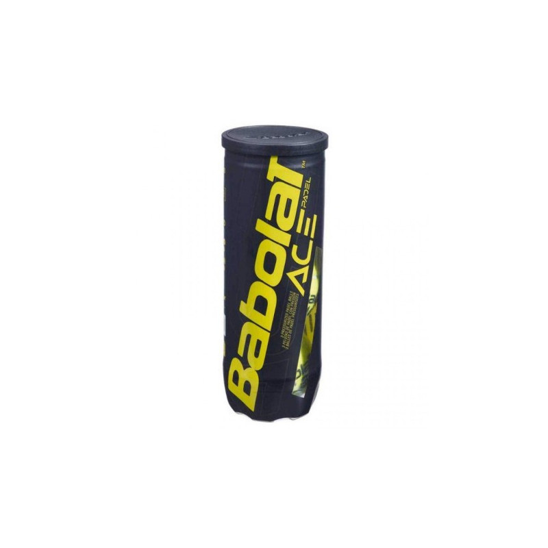 BOTE DE 3 PELOTAS BABOLAT ACE PÁDEL BOTE DE 3 PELOTAS BABOLAT ACE PÁDEL