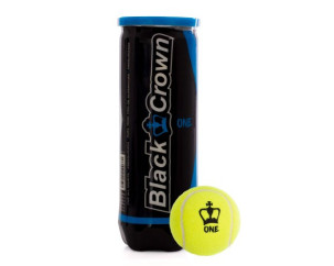 BOTE DE 3 PELOTAS DE PÁDEL BLACK CROWN ONE