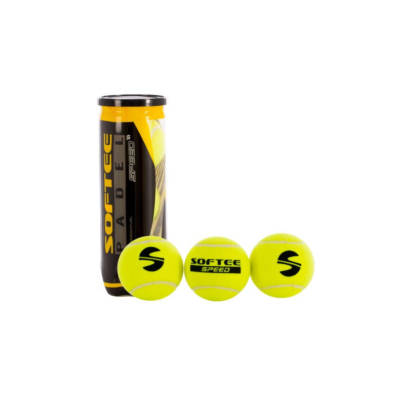 BOTE 3 PELOTAS PÁDEL SOFTEE SPEED