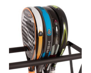 SOPORTE PARA PALAS DE PÁDEL/TENIS/BÁDMINTON