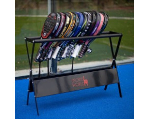 SOPORTE PARA PALAS DE PÁDEL/TENIS/BÁDMINTON