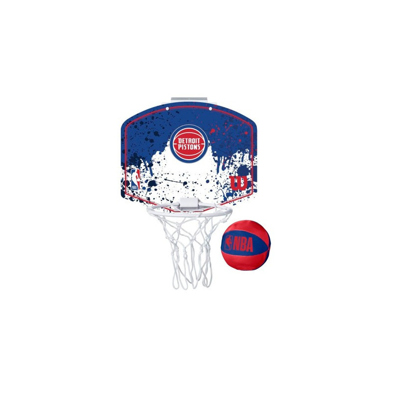SET MINICANASTA WILSON TEAM MINI HOOP NBA PISTONS SET MINICANASTA WILSON TEAM MINI HOOP NBA PISTONS