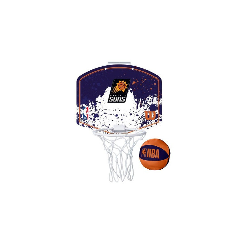 SET MINICANASTA WILSON TEAM MINI HOOP NBA SUNS SET MINICANASTA WILSON TEAM MINI HOOP NBA SUNS