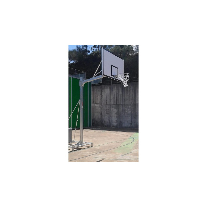 JGO CANASTAS GALVANIZADAS BALONCESTO DELUXE MONOTUBO JGO CANASTAS GALVANIZADAS BALONCESTO DELUXE MONOTUBO