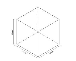 FIGURA CUADRADO 60CM