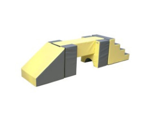 SET FIGURAS Nº4 (ESCALERA, 2 ASIENTOS, RECTÁNGULO Y RAMPA)