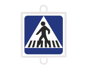 PANEL DE SEÑALIZACIÓN TRÁFICO DE INDICACIÓN Nº 3 (PASO PEATONES)