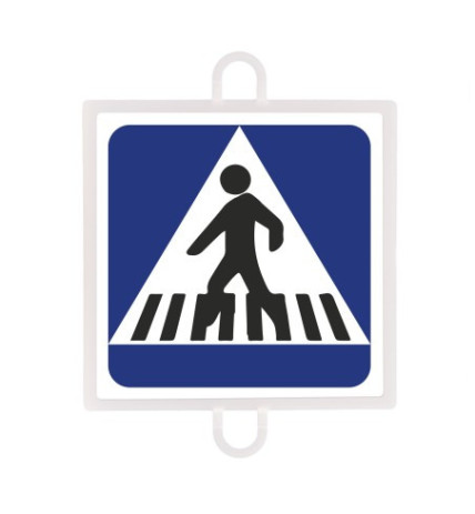 PANEL DE SEÑALIZACIÓN TRÁFICO DE INDICACIÓN Nº 3 (PASO PEATONES)