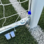 JUEGO PORTERÍAS ALUMINIO FÚTBOL 7 120X100 MM ABATIBLES CON ARQUILLOS