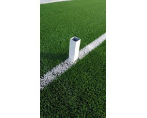 JUEGO PORTERÍAS ALUMINIO FÚTBOL 7 120X100 MM FIJAS