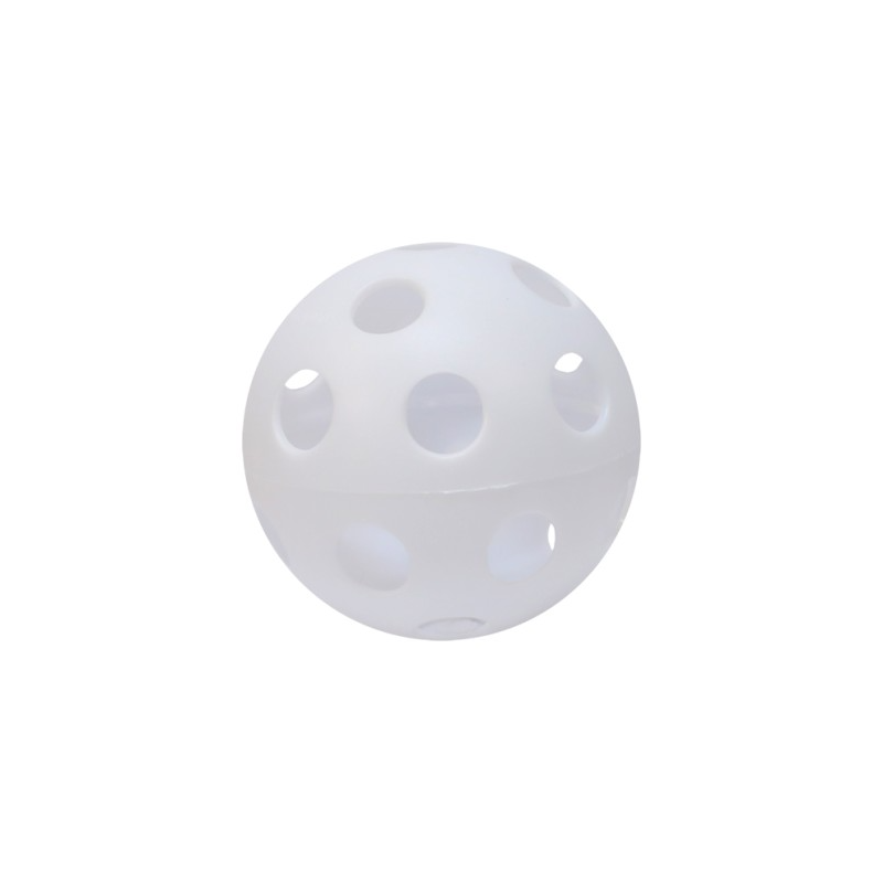 PELOTA HOCKEY/FLOORBALL CON AGUJEROS 100 MM