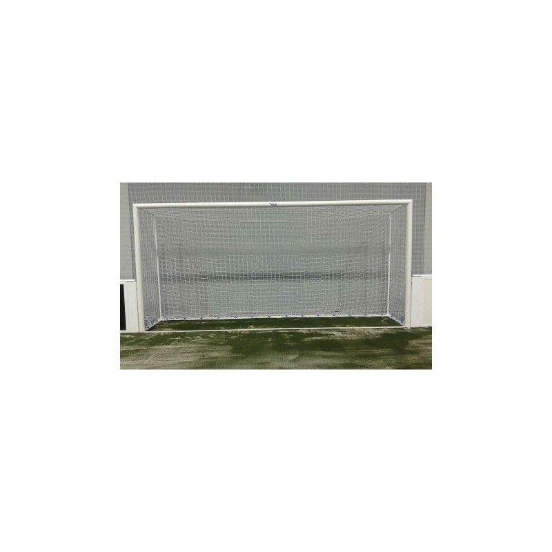 JUEGO PORTERÍAS FÚTBOL INDOOR ALUMINIO TRASLADABLES TUBO 90 MM
