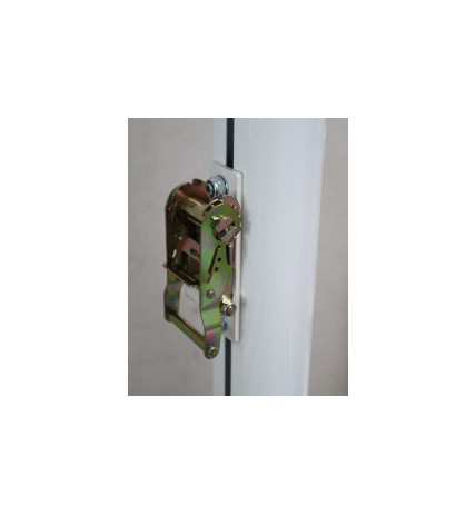 JUEGO POSTES VOLEIBOL FIJOS DE ALUMINIO SECCION CUADRADA 80X80MM