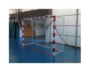 JUEGO DE 2 PORTERÍAS F.SALA/BALONMANO METÁLICAS