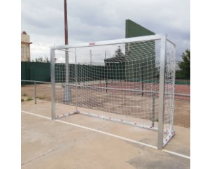 JUEGO PORTERÍAS GALVANIZADAS FÚTBOL SALA/BALONMANO