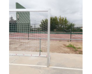 JUEGO PORTERÍAS GALVANIZADAS FÚTBOL SALA/BALONMANO