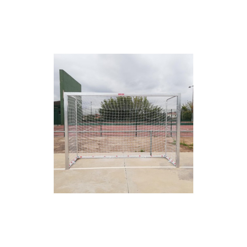 JUEGO PORTERÍAS GALVANIZADAS FÚTBOL SALA/BALONMANO